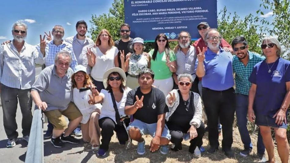 Homenaje a los fusilados en Brandsen 