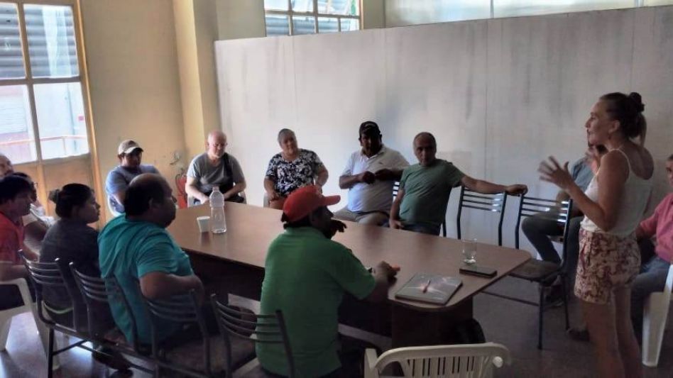 Encuentro de trabajo con cooperativistas