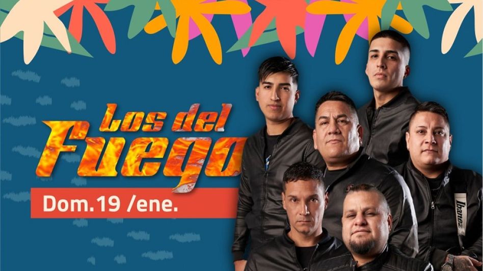 Los del Fuego en el  Azul Tropical