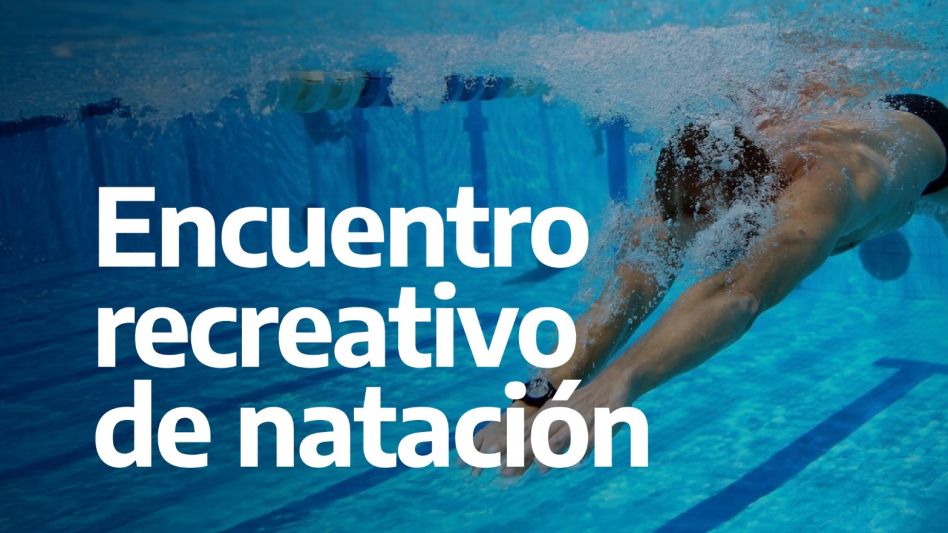    Encuentro recreativo de natación