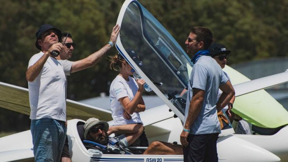 Sebastián Fulquet terminó en la 5° colocación en la Clase Club del 71° Campeonato Nacional de Vuelo a Vela. FOTOS GENTILEZA ADRIÁN BUSTOS