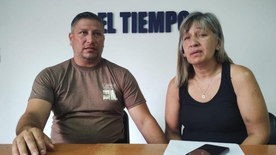 Nicolás Petrone y Silvina Andrade, referentes de la Unión de Padres de Pacientes Oncopediátricos, dialogaron ayer con EL TIEMPO.