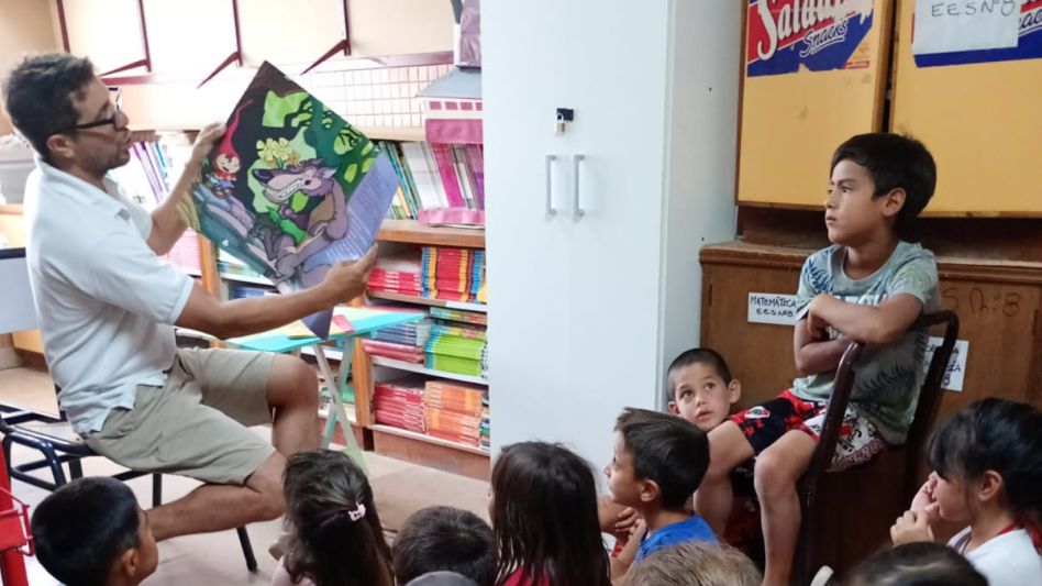 Actividades lúdico-recreativas en la Escuela 64