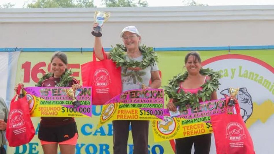 Un tandilense ganó el Concurso de   Pesca a la Carpa de Mayor Peso  