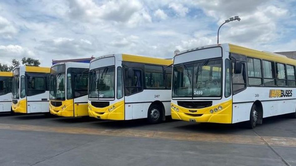 Llegan los nuevos colectivos a Azul