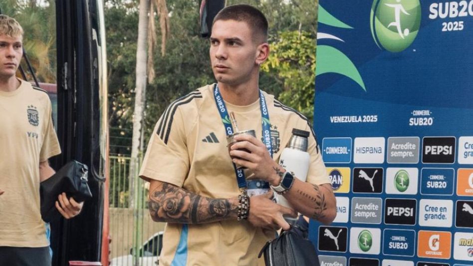 Sub 20: Mastantuono arrancaría en el banco suplente en Argentina, que ahora va por Colombia, tras la goleada ante Brasil. 