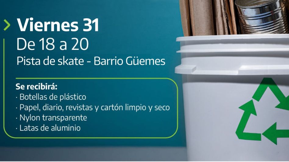 Jornada de promoción ambiental en la Pista de Skate