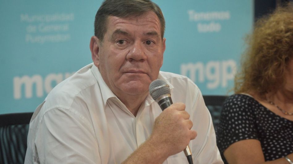 El intendente de General Pueyrredon, Guillermo Montenegro.