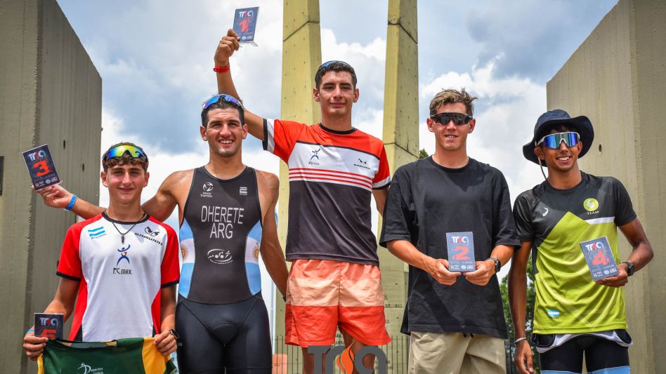 Triatlón Combate de San Lorenzo: Dhereté se quedó con el tercer puesto