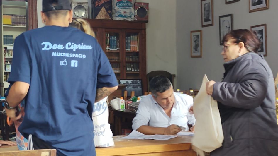 Omar Seoane afirmó que el año pasado no hemos recibido absolutamente nada de la Nación. Desde la entidad local se asiste a más de 600 mayores adultos y familias con personas discapacitadas.
