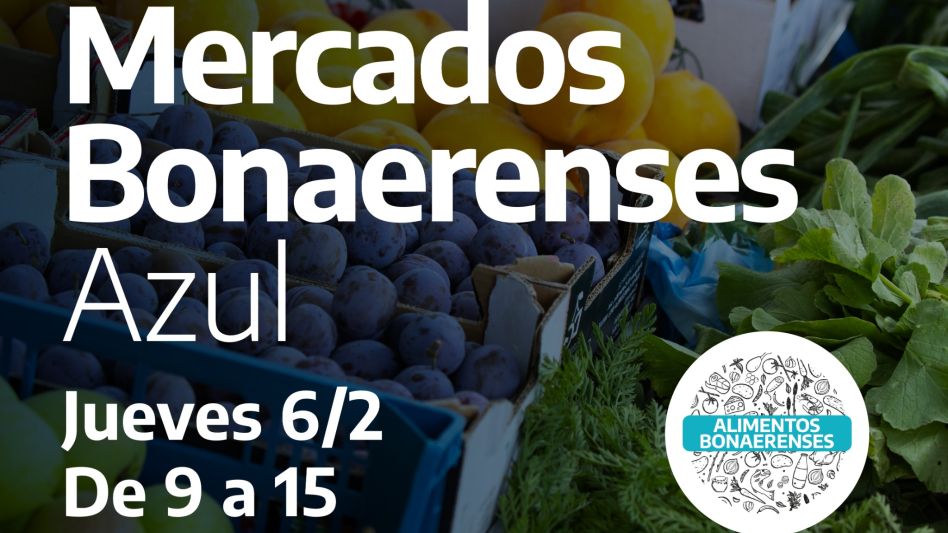 Mercados Bonaerenses estará en la Plaza de la Madre