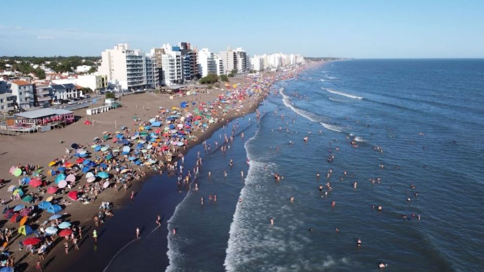 Monte Hermoso cerró enero con mayor ocupación que el año pasado. Foto: Municipalidad de Monte Hermoso.