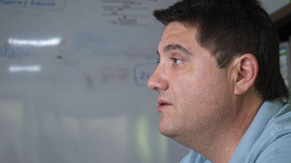 El secretario General de ATE Azul, Eduardo Bercovich, dialogó con EL TIEMPO. Foto: archivo - Nacho Correa.