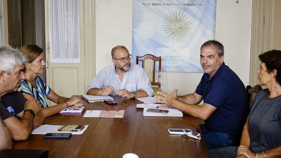 El Concejo Deliberante comenzará a trabajar en una Ordenanza sobre el centro de Azul 
