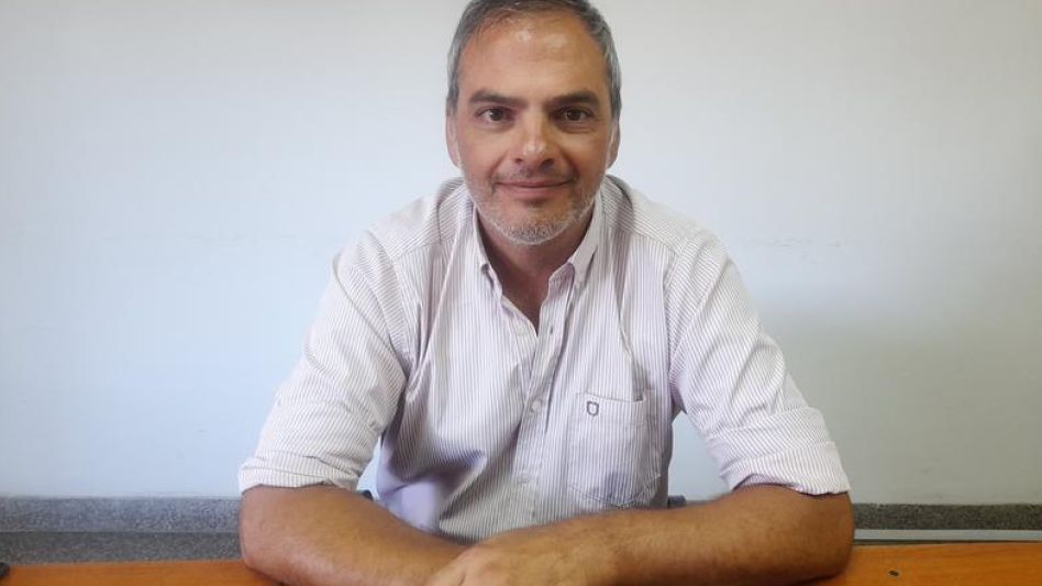 El secretario de Obras y Servicios Públicos del Municipio de Azul, Gustavo Vitale, durante la entrevista con diario EL TIEMPO.
