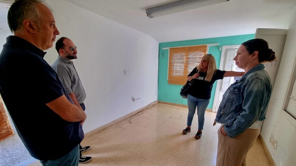 Recorrida por la nueva sede del Centro de Formación Integral