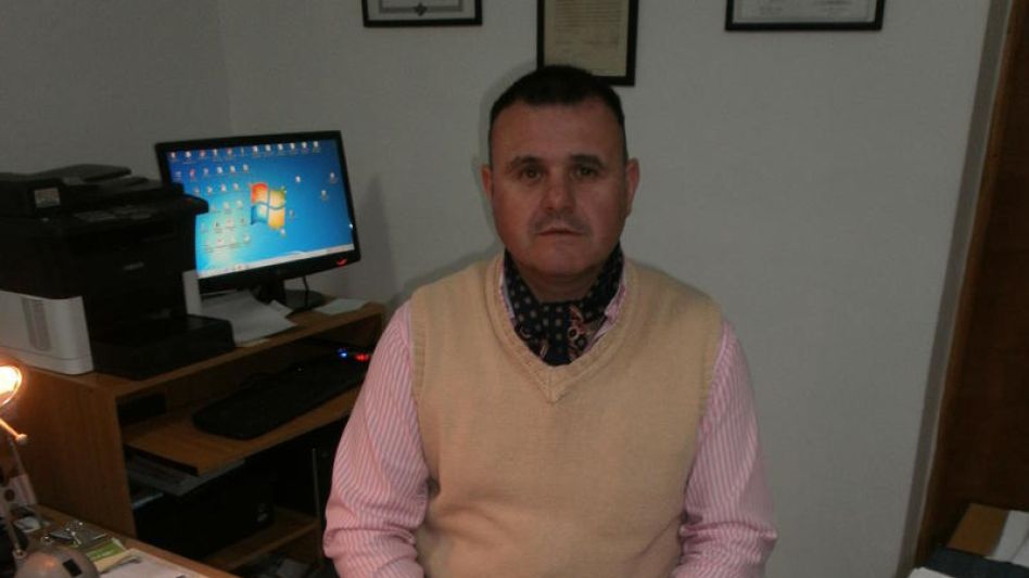 Eduardo Antonio Bustos, el martillero asesinado.