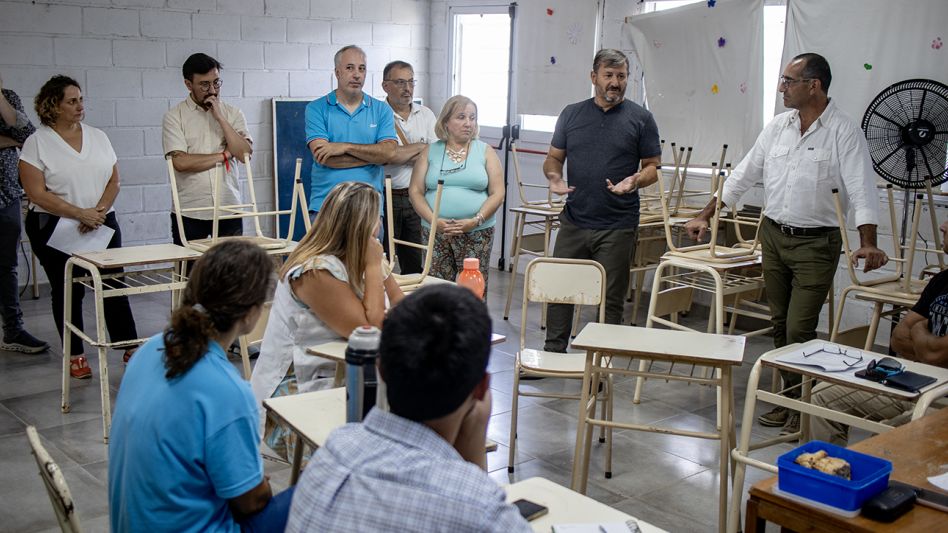Avanza el proceso de provincialización de la Escuela Secundaria Agraria