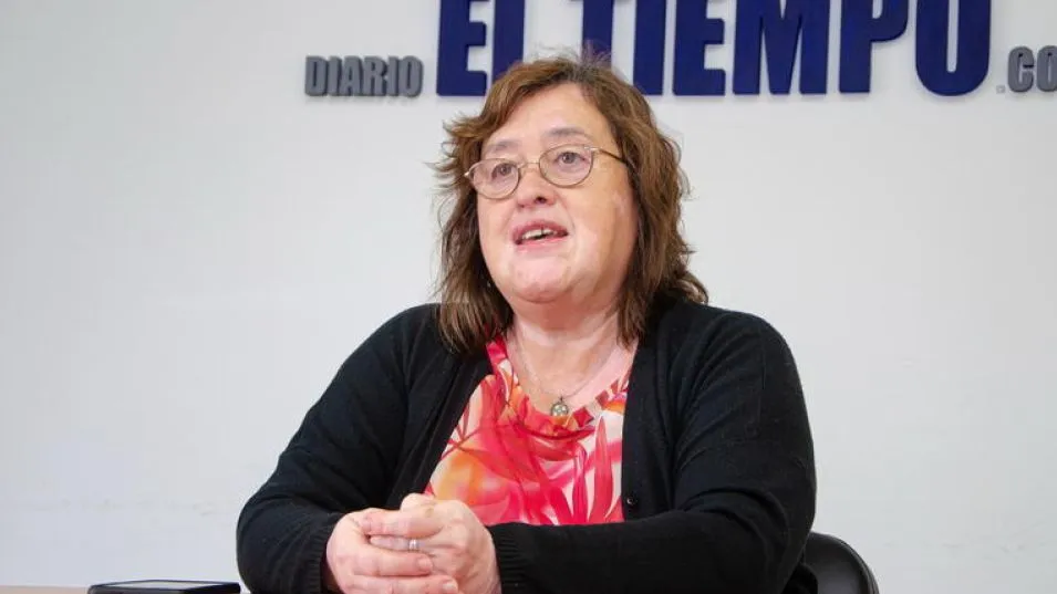  La ingeniera agrónoma Gabriela Portela durante un tramo de la entrevista con diario EL TIEMPO.    NACHO CORREA