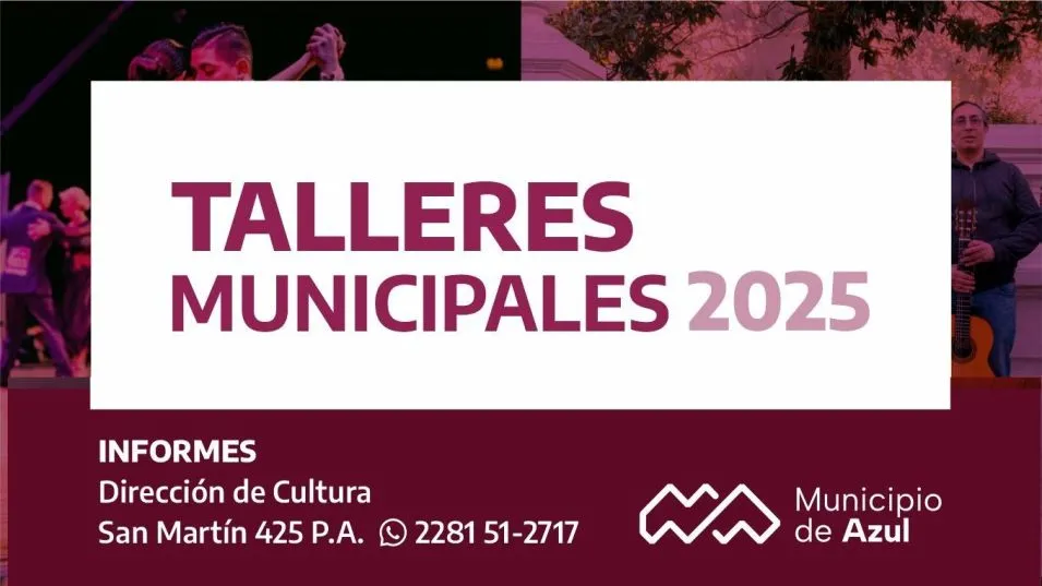 Se encuentra abierta la   inscripción para los talleres   culturales del Municipio