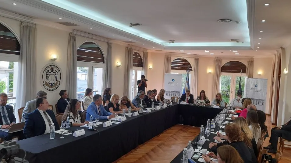Las jornadas se concretaron el lunes y martes de esta semana en instalaciones del Colegio de Escribanos de esta ciudad. AGUSTÍN SCALCINI