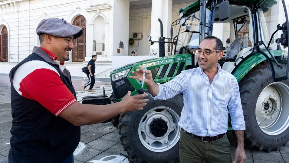 La comuna adquirió nueva maquinaria vial