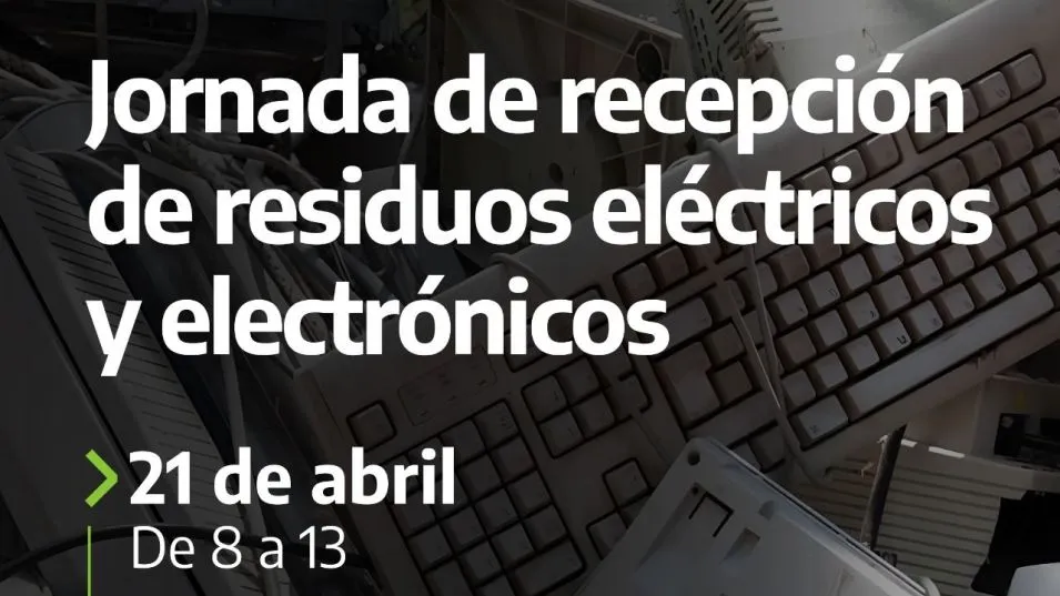 Jornada de Recepción de Residuos Electrónicos y Eléctricos