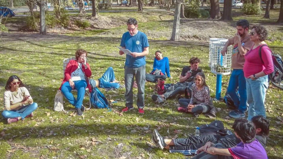 Una de las tantas postales del Parque Municipal en el ciclo que se volverá a hacer este sábado a las 15.     FOTO HUGO KOLMANN