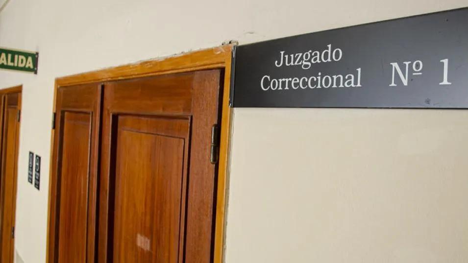 En el Juzgado Correccional 1 se tramitó el juicio abreviado por este caso de violencia familiar.  NACHO CORREA