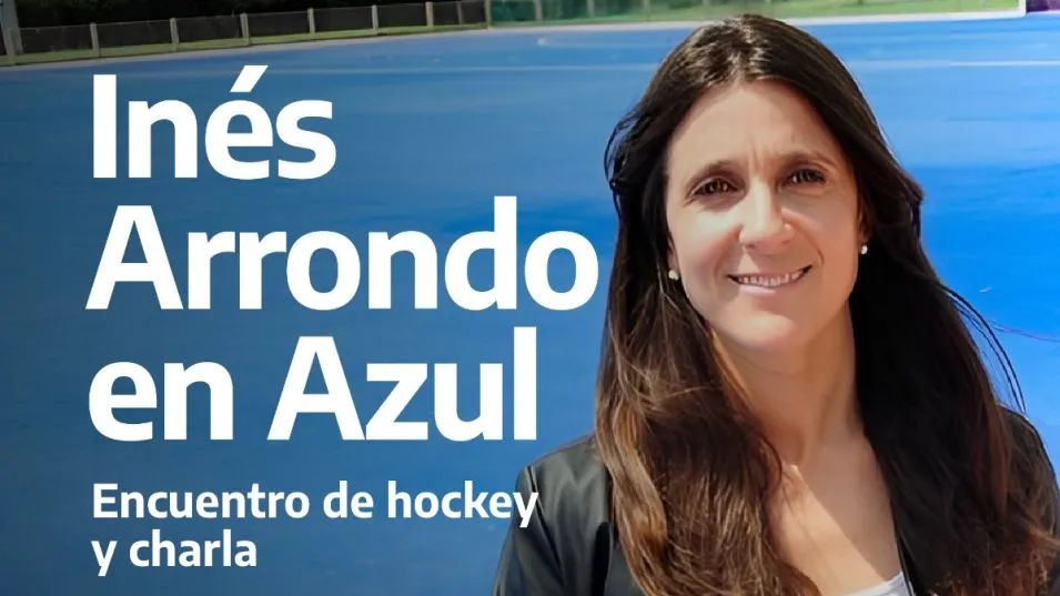 Encuentro amistoso de hockey y charla de Arrondo