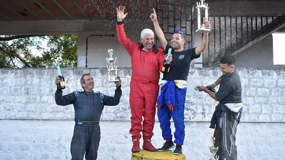 El binomio Escudero se impuso en la segunda final de la Fórmula Azul. Fotos: gentileza Miguel Angel.