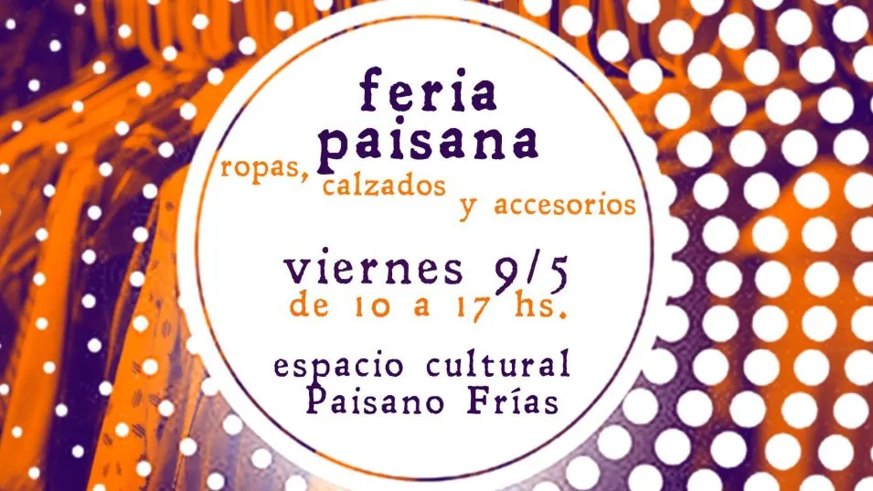 Feria americana en el   Espacio Cultural Paisano Frías