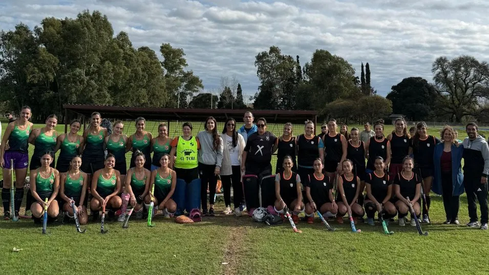 La ex Leona Inés Arrondo estuvo en Azul