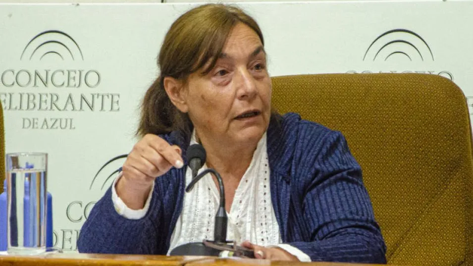 Inés Laurini, concejal de Unión por la Patria. ARCHIVO
