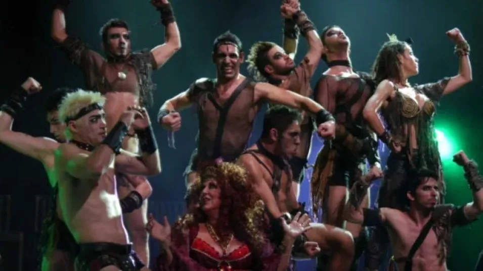 El musical Calígula se presenta nuevamente en el Teatro Español a las 21 este sábado. 