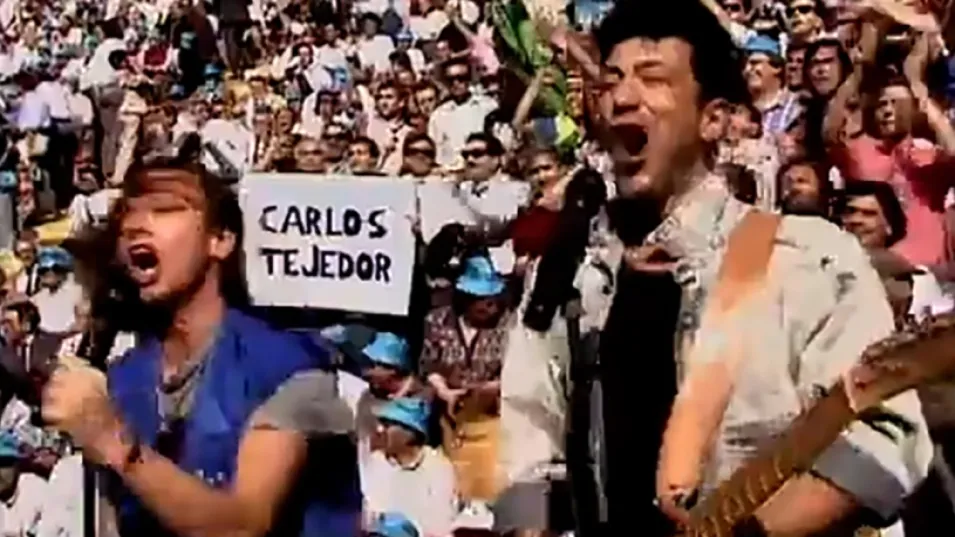 Italia 90: "Mirá, está tu viejo", la historia de un afiche que revolucionó a una ciudad bonaerense