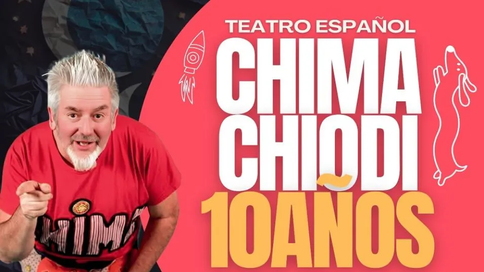 Chima Chiodi, un espectáculo para toda la familia: el sábado a las 18 en el Español. 