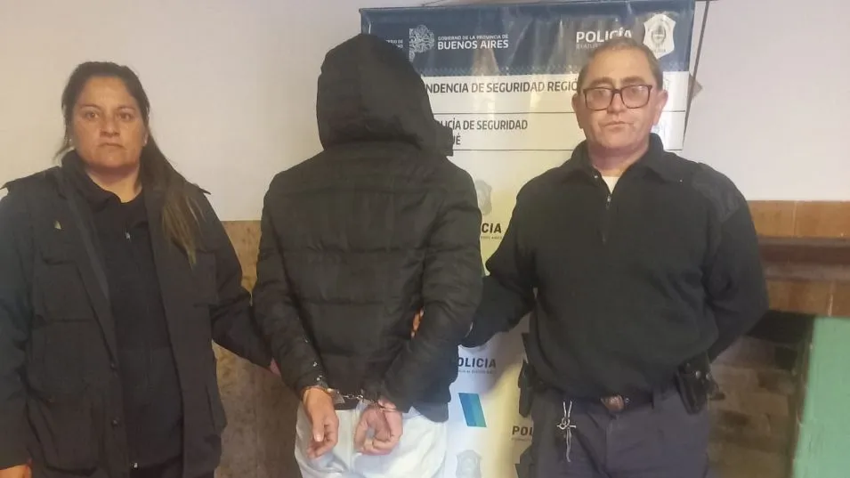 El detenido por este caso de abuso sexual: un tapalquense que tiene 48 años de edad. FOTO: POLICÍA COMUNAL TAPALQUÉ/PBA