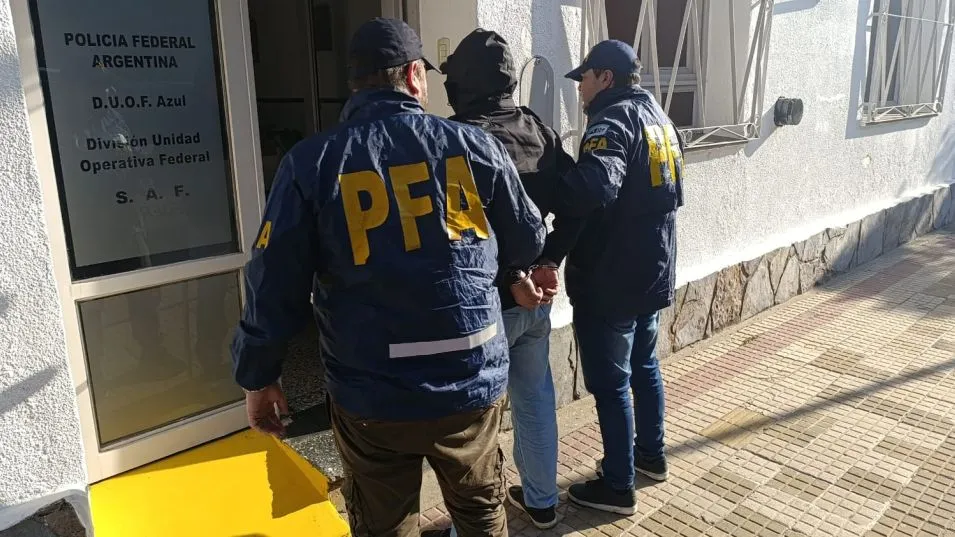 El acusado de abusar de su hijo permanece detenido en la DUOF Azul. FOTO: DUOF AZUL/PFA