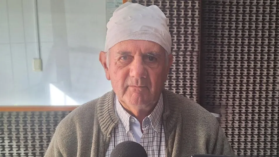 El vecino al que atacaron con fines de robo: un productor rural que tiene 74 años. FOTO: LA NUEVA VERDAD DE RAUCH