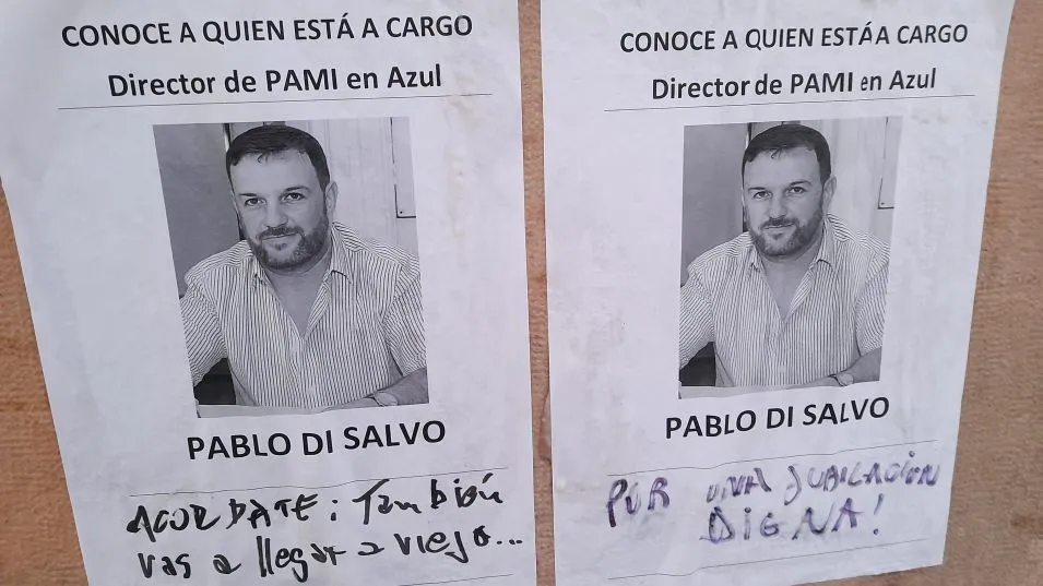 Escrache y críticas al titular de la UGL XXX de PAMI