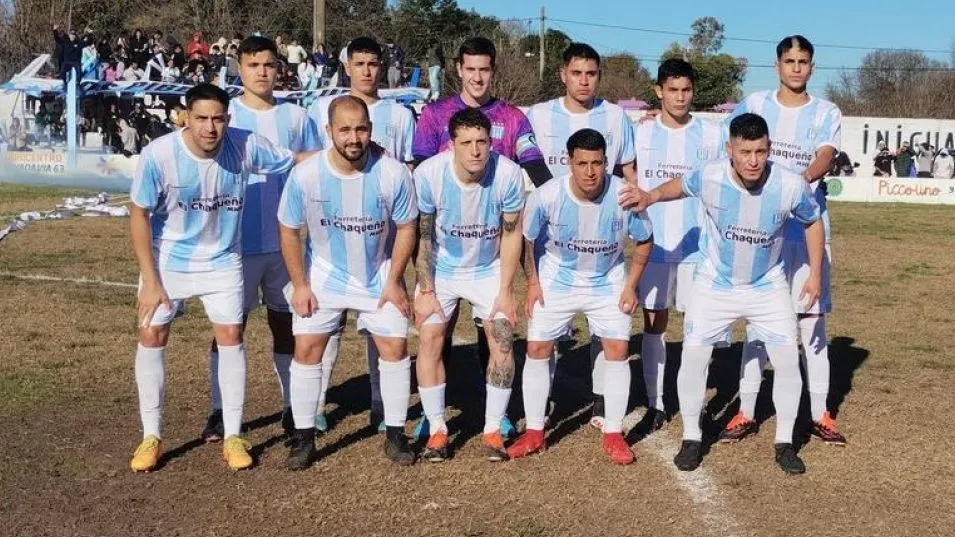 Sarmiento de Tapalqué superó a Sportivo Piazza por 1 a 0, en la ida de los cuartos de final. GENTILEZA MARIANELA BARRIONUEVO