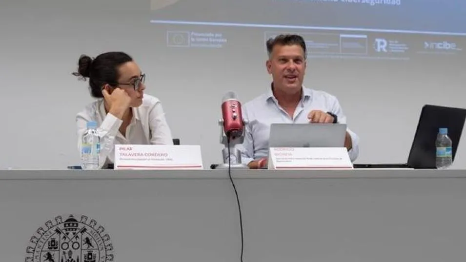 El juez Rodrigo Bionda, durante su participación como disertante en la Universidad de Salamanca, en mayo último.