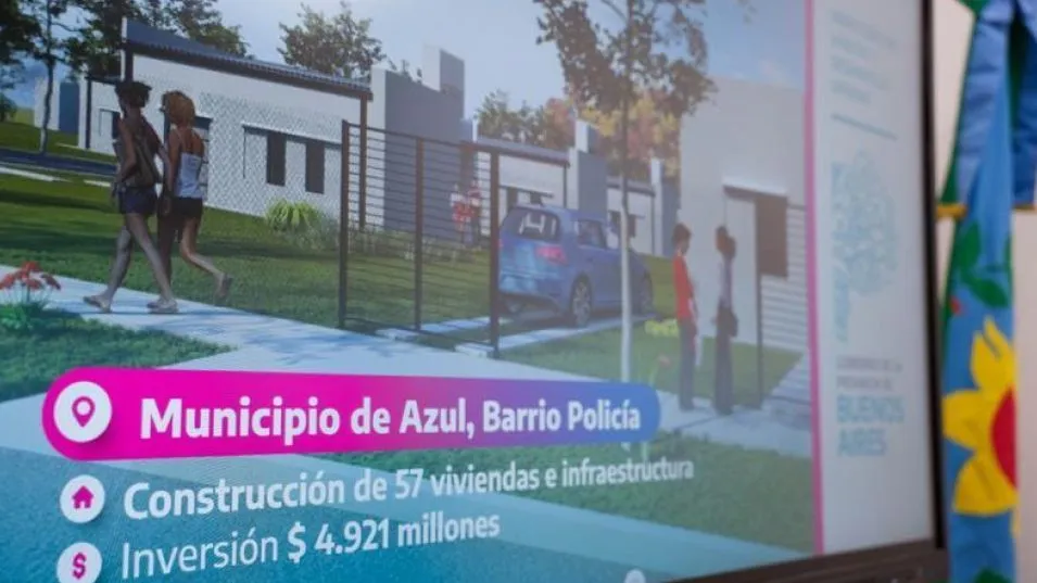  Se licitó la construcción de 57   viviendas para el Barrio Policía