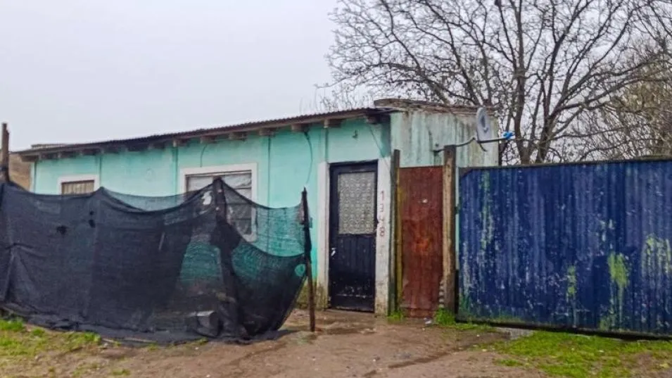 La casa de Villa Piazza Norte donde sucedió el homicidio.