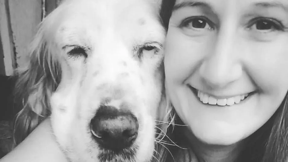 La médica veterinaria Daniela Bustos.