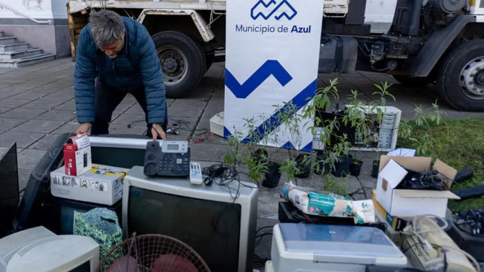 Hoy se desarrollará otra jornada de  recepción de residuos electrónicos