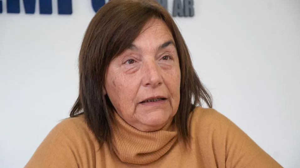 Inés Laurini, candidata a senadora en primer término de Fuerza Patria en la Séptima Sección Electoral. NACHO CORREA