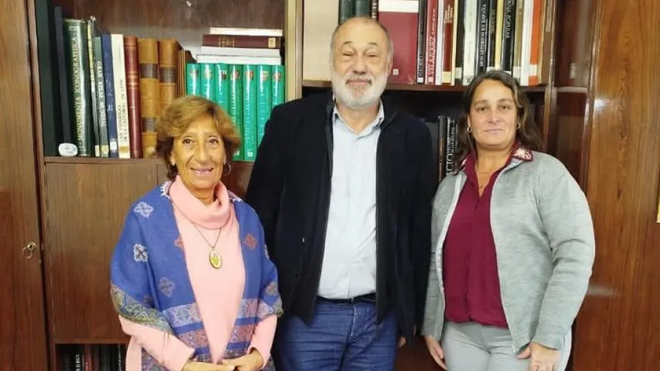 Encuentro en la Agencia Cultural   de la Embajada de España