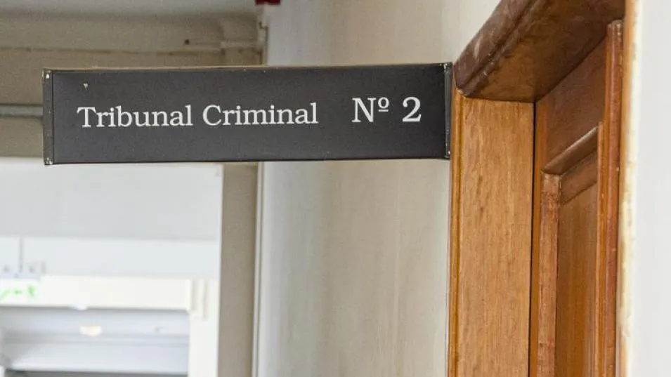 En el Tribunal 2 que tiene su sede en el segundo piso del Palacio de Justicia de Azul se había tramitado este proceso abreviado.  NACHO CORREA
